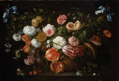 फूल माला द्वारा Jan Davidsz de Heem