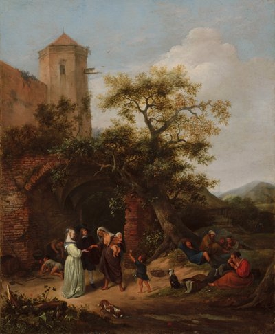 द फॉर्च्यून टेलर, c.1650-1654 द्वारा जान हविक्ज़ून स्टीन