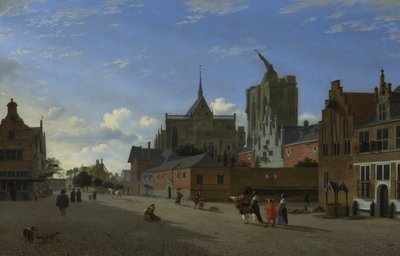 कोलोन में एक दृश्य, c. 1660 द्वारा जान हेडन वैन डेर