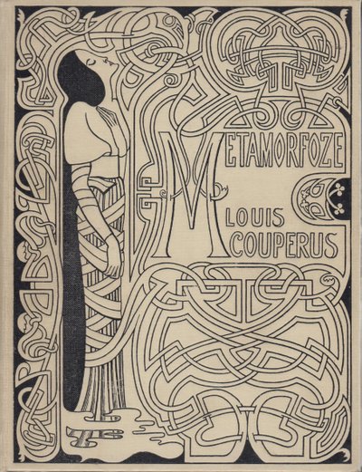 कवर डिजाइन Metamorfoze by Louis Couperus, 1897। द्वारा जान तूरोप