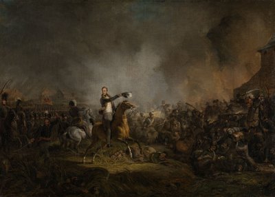 16 जून, 1815 को क्वात्रे-ब्रा में प्रिंस ऑफ ऑरेंज द्वारा जान विलेम पीनमैन
