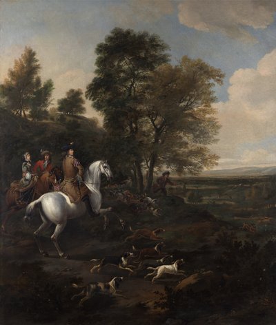 हरे शिकार, c.1690 द्वारा जन व्याक