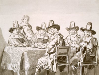हार्लेम में 'द रीजेंट्स ऑफ द चिल्ड्रेन अनाथालय' का अध्ययन, पब। 1821-28। द्वारा जन दे ब्रे
