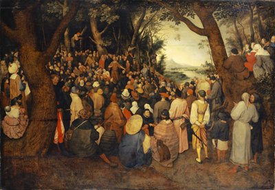 संत जॉन द बैपटिस्ट का उपदेश, c.1598 द्वारा जन एल्डर ब्रूघेल