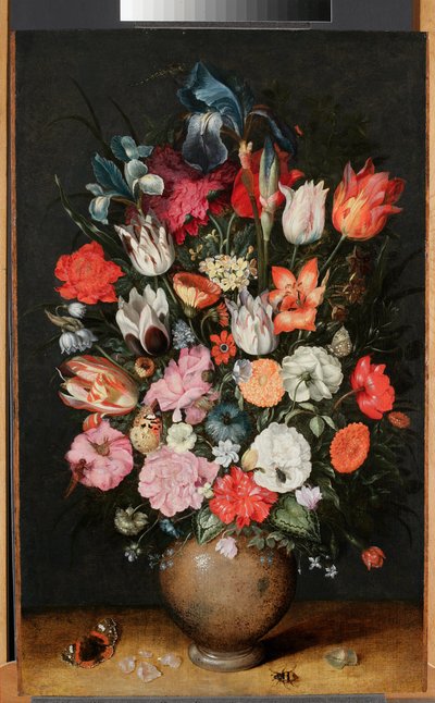 फूलों का गुलदस्ता द्वारा Jan the Elder Brueghel