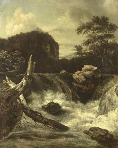 एक झरना द्वारा Jan van  Kessel