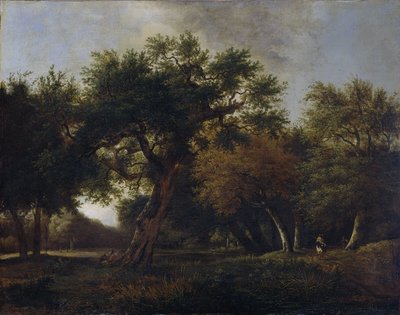 जंगल का दृश्य द्वारा Jan van  Kessel