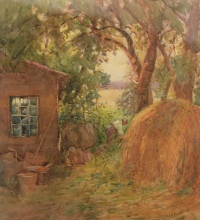 एक रेकयार्ड का कोना, 1910 (wc) द्वारा जेनी ई। बीमिश