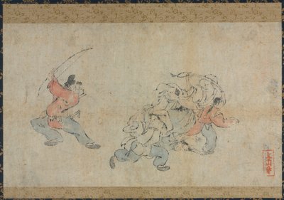 टोबा-ए (हास्य चित्र) द्वारा Japan, Edo period