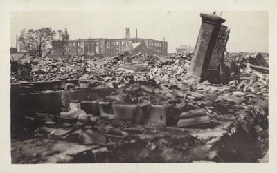 ग्रेट कांटो भूकंप के बाद, जापान, 1923 द्वारा जापानी फोटोग्राफर