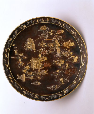चार्जर, c.1885 (कांस्य, चांदी, तांबा और गिल्ट) द्वारा जापानी स्कूल