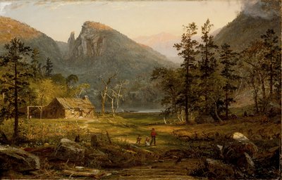 पायनियर होम, ईगल क्लिफ, व्हाइट पर्वत, 1859 द्वारा जैस्पर फ्रांसिस क्रॉसे