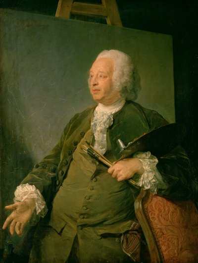 जीन-बैप्टिस्ट Oudry का चित्र, c.1753 (कैनवास पर तेल) द्वारा जीन-बैप्टिस्ट पेरोनन्यू