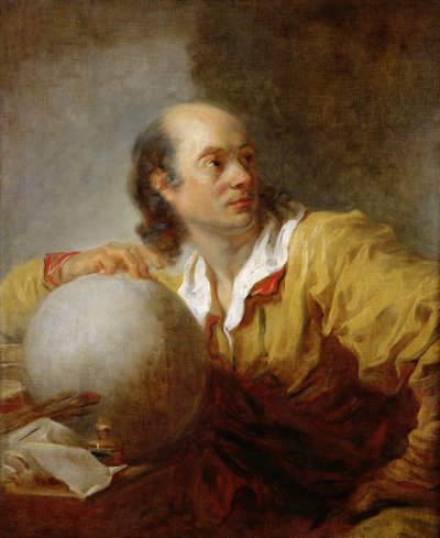 जोसेफ-जेरोम लेफ्रेंकोइस लालंडे (1732-1807) (कैनवास पर तेल) द्वारा जीन ऑनर फ्रैगनार्ड