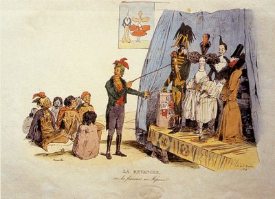 बदला या मिसौरी का फ्रांसीसी, 1829 द्वारा जीन-जैक्स ग्रानविले