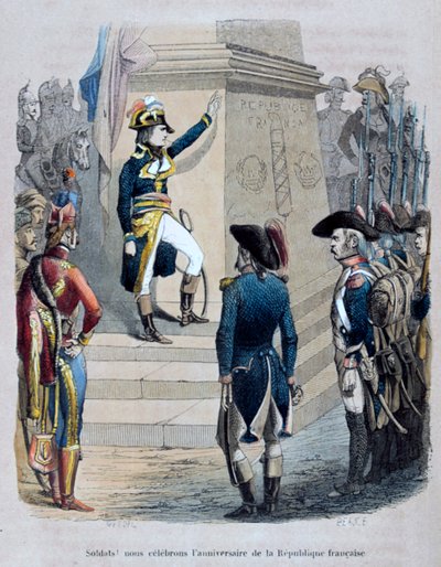 मिस्र में नेपोलियन, 1847। द्वारा जीन एडोल्फ बीज़