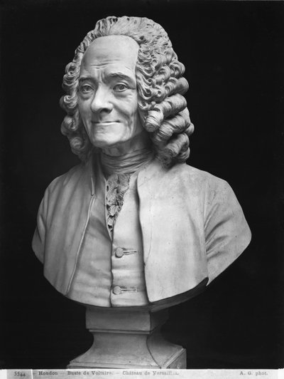 वॉल्टेयर का संगमरमर (संगमरमर) द्वारा Jean Antoine Houdon