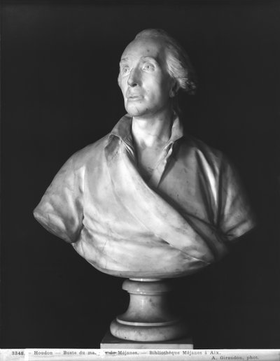 जीन-बैप्टिस्ट डी पिकेट (1729-86) मार्जन ऑफ मेवनेस (1729-86) 177 (जियान) द्वारा Jean Antoine Houdon