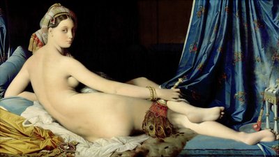 द ग्रेट ओडलीस्क द्वारा Jean Auguste Dominique Ingres