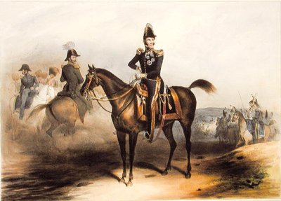 लियोपोल्ड I (1790-1865) का इक्वेस्ट्रियन पोर्ट्रेट बेल्जियम का राजा द्वारा जीन बैप्टिस्ट (बाद में) Madou