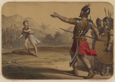 गोलियत डेफ डेविड द्वारा जीन बैप्टिस्ट अगस्टे लेलोइर