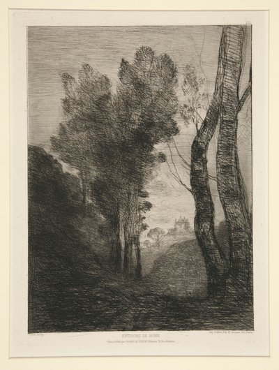 रोम के निकट द्वारा Jean-Baptiste-Camille Corot