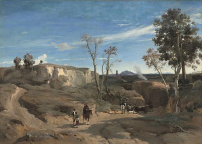 La Cervara, रोमन कैम्पागना, c.1830-1831 द्वारा जीन बैप्टिस्ट केमिली कोरोट