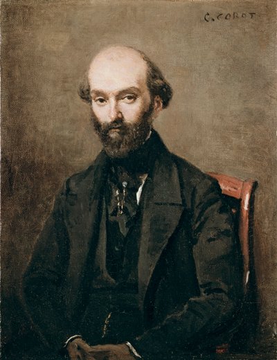 एम बाइसन, 1852 द्वारा जीन बैप्टिस्ट केमिली कोरोट