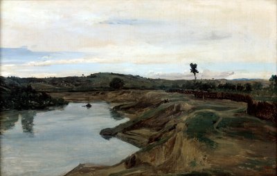 चिक्स वॉक, द रोमन कैम्पागना, 1826-1828 द्वारा जीन बैप्टिस्ट केमिली कोरोट