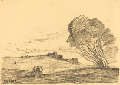 आइसोलेटेड फोर्ट ले फोर्ट डिटैच, 1874। द्वारा जीन बैप्टिस्ट केमिली कोरोट