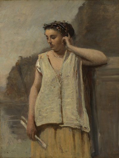 संग्रहालय: इतिहास, सीए। 1865. द्वारा Jean Baptiste Camille Corot