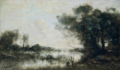 तालाब, c1820-1875 द्वारा जीन बैप्टिस्ट केमिली कोरोट
