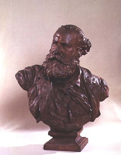 चार्ल्स गुनोद का बस्ट (1818-93) c.1874 (कांस्य) द्वारा जीन बैप्टिस्ट कारपो