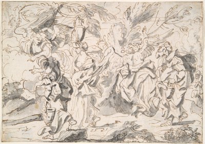 सदोम का विनाश द्वारा Jean-Baptiste Corneille