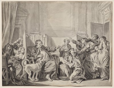 दोषी और पश्चातापी बेटी द्वारा Jean-Baptiste Greuze