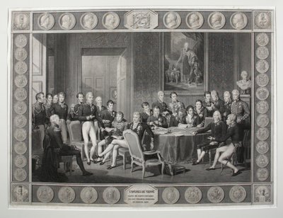 वियना की कांग्रेस, 1815 द्वारा जीन-बैप्टिस्ट इसाबे