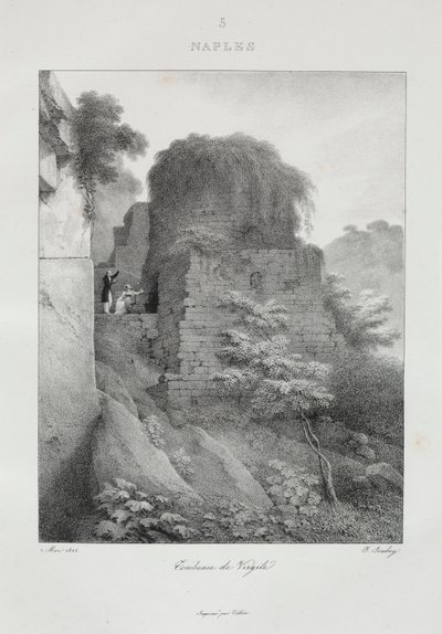 1822, 1833 में इटली की यात्रा। द्वारा जीन-बैप्टिस्ट इसाबे