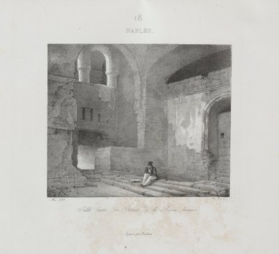 1822, 1833 में इटली की यात्रा। द्वारा जीन-बैप्टिस्ट इसाबे