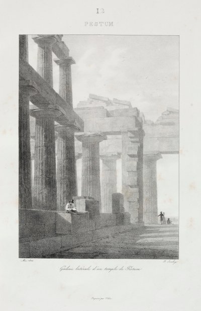 1822, 1833 में इटली की यात्रा। द्वारा जीन-बैप्टिस्ट इसाबे