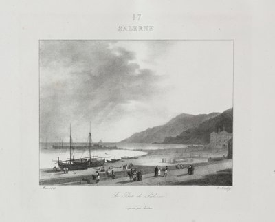 1822, 1833 में इटली की यात्रा। द्वारा जीन-बैप्टिस्ट इसाबे