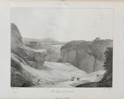 1822, 1833 में इटली की यात्रा। द्वारा जीन-बैप्टिस्ट इसाबे
