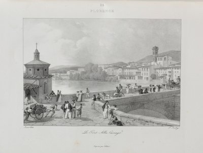 1822, 1833 में इटली की यात्रा। द्वारा जीन-बैप्टिस्ट इसाबे