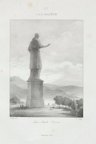 1822, 1833 में इटली की यात्रा। द्वारा जीन-बैप्टिस्ट इसाबे