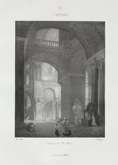 1822, 1833 में इटली की यात्रा। द्वारा जीन-बैप्टिस्ट इसाबे