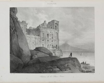 1822, 1833 में इटली की यात्रा। द्वारा जीन-बैप्टिस्ट इसाबे