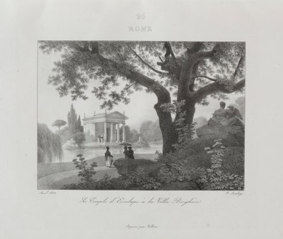 1822, 1833 में इटली की यात्रा। द्वारा जीन-बैप्टिस्ट इसाबे