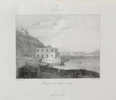 1822, 1833 में इटली की यात्रा। द्वारा जीन-बैप्टिस्ट इसाबे