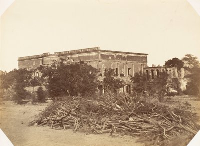 [मेटकाफ हाउस, दिल्ली], 1858-61। द्वारा जीन बैप्टिस्ट ऑस्कर मैलिटे