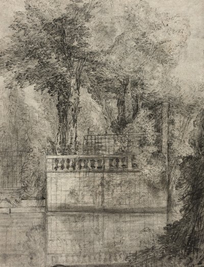 आर्कुटिल में लैटिस वर्क एंड रिफ्लेक्टिंग पूल, 1744-47 द्वारा जीन बैप्टिस्ट ओड्री