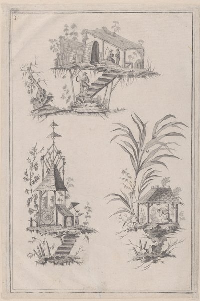 चिनोइसेरी आभूषण, सीए। 1760-85। द्वारा जीन बैप्टिस्ट पेलमेंट